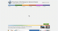Desktop Screenshot of plateauoutreach.com